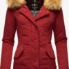 Marikoo Parkas Winterparka Karmaa Dames Rood / Bloedrood -About you c92d4e3e06ef7df6760151cb1312d4e5