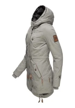 Marikoo Viva- Winterjas - Gray -About you cb13eca54bc54e3b90bc51f43c8108d5