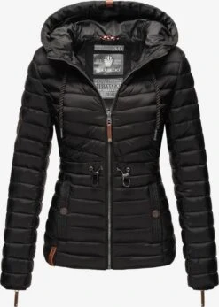 Marikoo Tussenjassen Tussenjas Aniyaa Dames Zwart -About you cc0aa58ad845e144c6b18c45c669bbd9