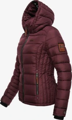 Marikoo Winterjassen Winterjas Lerikaa Dames Bordeaux -About you ccaadb7f6490b91e3cb71bb850afa491