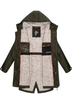 Marikoo Dancing Umbrella - Regenjas - Dark Olive -About you cceae09a7cfc4fe8a62489620260a088