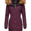 Marikoo Viva- Winterjas - Burgundy -About you cef70e811fa944878d6a6c09e59ca10d