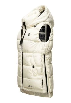 Marikoo Zarinaa - Bodywarmer - Offwhite -About you cf8a2fda3e8d4666adb986a7a5b798bc