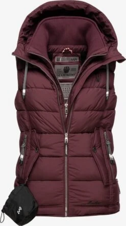 Marikoo Bodywarmers Bodywarmer Taisaa Dames Bordeaux