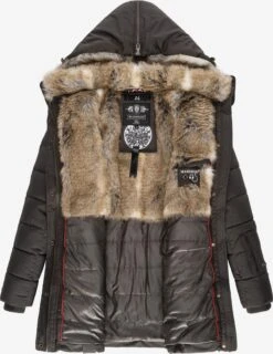 Marikoo Korte Mantels Wintermantel Dames Basaltgrijs -About you d1dec553e2a002037a1badc0d93f1726