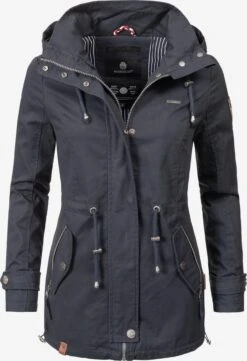 Marikoo Parkas Tussenparka Nyokoo Dames Duifblauw