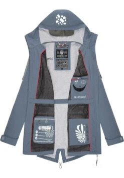 Marikoo Ulissaa - Regenjas - Dusty Blue -About you d4fc0cf728264fe4bc2fac088760b13f