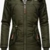 Marikoo Parkas Winterparka Kamii Dames Olijfgroen -About you d6836ab1b255873e41915f37b459a87e