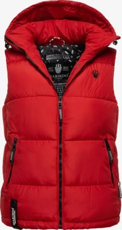 Marikoo Bodywarmers Bodywarmer Eisflöckchen Dames Rood -About you d6d6a2c5f092148c0d6df27ce034348b
