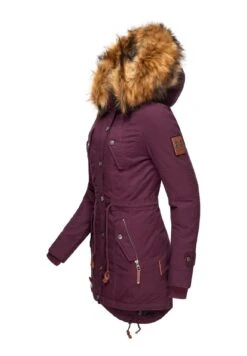 Marikoo Viva- Winterjas - Burgundy -About you d702cc8410094d7d9fb3768f61112846