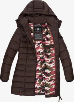 Marikoo Korte Mantels Wintermantel Abendsternchen Dames Chocoladebruin -About you d78469246ccf06213ce9f6d03691485b