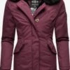 Marikoo Parkas Winterparka Karambaa Dames Wijnrood -About you d7d0b22b6d577fe21f64c3a9fe3595e8