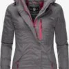 Marikoo Outdoor Jassen Functionele Jas Rabeaa Dames Grijs -About you dd2d2d001784718c0e6683faf72dd825