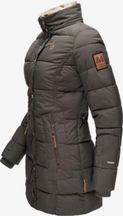 Marikoo Korte Mantels Wintermantel Dames Basaltgrijs -About you de7fea4509a387a1a7bf78bc4224be5e