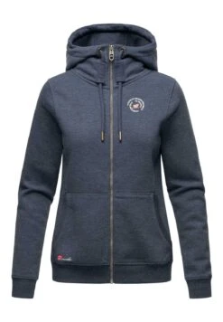 Marikoo Setsunaa - Sweater Met Rits - Dustybluemelange -About you dfdc36d72d3b4bce9f4f8ac7bcd98a66