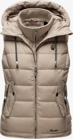 Marikoo Bodywarmers Bodywarmer Taisaa Dames Taupe