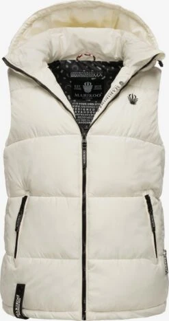 Marikoo Bodywarmers Bodywarmer Eisflöckchen Dames Offwhite -About you e115a9e516573b596fb8a6454135d7d0