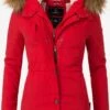 Marikoo Parkas Winterparka Akira Dames Rood -About you e35c6258844df0ec51ad9fa7c58b41e6