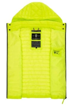 Marikoo Hasenpfote - Bodywarmer - Neon Green -About you e39df7a9ed234ee98fdc63912aa4f6bb