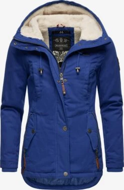 Marikoo Winterjassen Winterjas Bikoo Dames Blauw