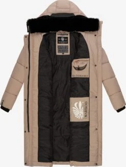 Marikoo Wintermantels Wintermantel Dames Taupe -About you e6f908e72411c8493a44e1a1385cd9d7