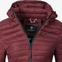 Marikoo Tussenjassen Tussenjas Samtpfote Dames Bourgogne -About you e71187967aa35bfe627dc5cdfd8853f9