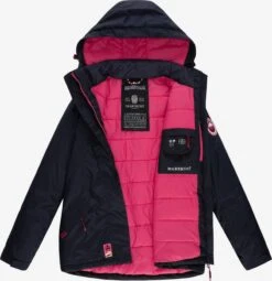 Marikoo Outdoor Jassen Functionele Jas Rabeaa Dames Navy -About you e712720913ecf13f731354c85bdf8a8c