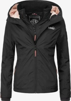 Marikoo Outdoor Jassen Functionele Jas Erdbeere Dames Zwart