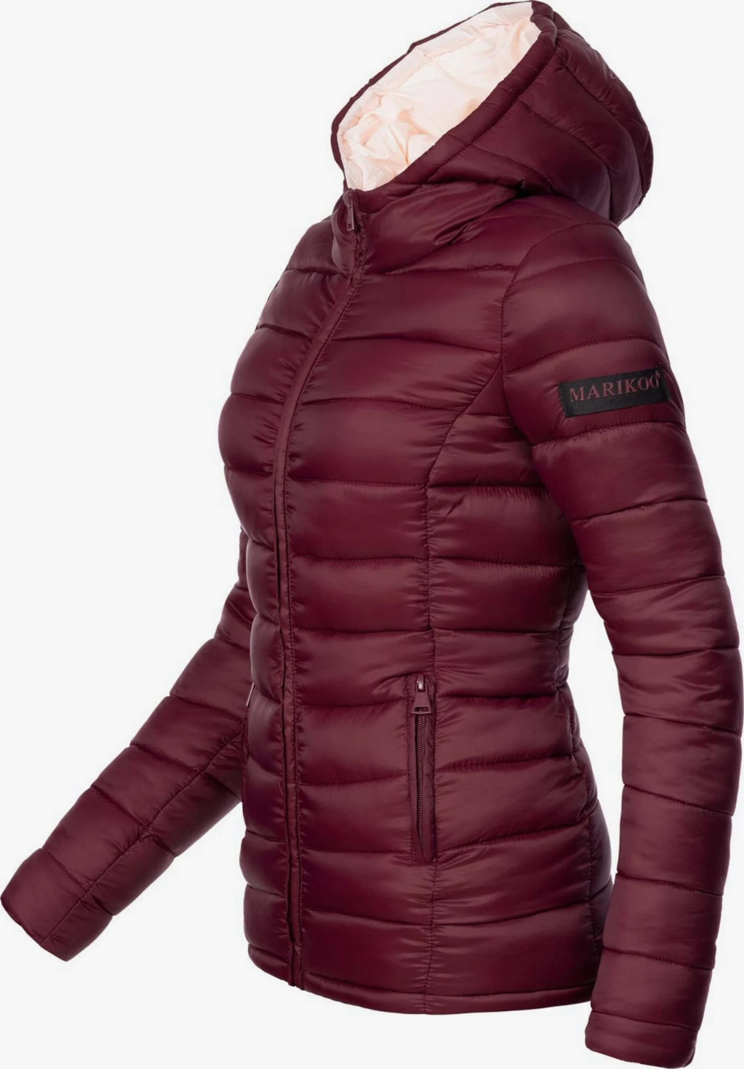Marikoo Outdoor Jassen Functionele Jas Dames Bordeaux 5 Marikoo Outdoor Jassen Functionele Jas Dames Bordeaux - Afbeelding 3