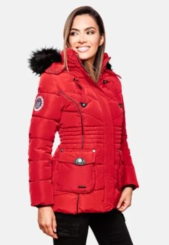 Marikoo Winterjassen Winterjas Vanilla Dames Rood -About you ecec20f568eef3ce74684aa18faa8f39