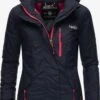 Marikoo Outdoor Jassen Functionele Jas Rabeaa Dames Navy -About you ef7a7180d6dffab0a5deb021610dbe46