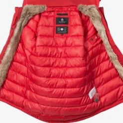 Marikoo Parkas Winterparka Grinsekatze Dames Rood -About you eff66c2ab3ef41ff73bcaa3ecc1431c3