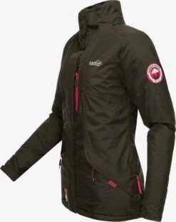 Marikoo Outdoor Jassen Functionele Jas Rabeaa Dames Olijfgroen -About you f1d9694fb9213034ca3aaa89fcaf28dc