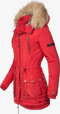 Marikoo Parkas Winterparka Grinsekatze Dames Rood -About you f2956045bfb80b488f1afa4823c77ac3