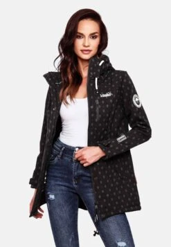 Marikoo Zimtzicke - Parka - Black Melange -About you f33baa1d7bd041faac76372ce71c5244