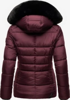 Marikoo Winterjassen Winterjas Loveleen Dames Bordeaux -About you f3e9934d680ff7a1fe50d9dd57004435