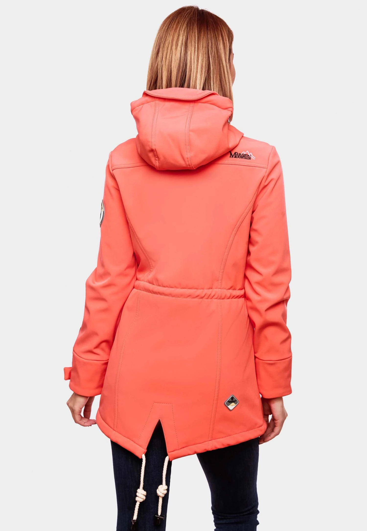 Marikoo Zimtzicke - Parka - Coral 4 Marikoo Zimtzicke - Parka - Coral - Afbeelding 2