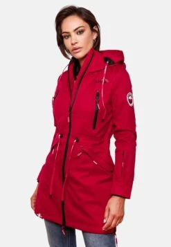 Marikoo Parkas Tussenparka Dames Vuurrood -About you f98de56b154c1f2c398cfad08891c770