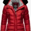 Marikoo Winterjassen Winterjas Loveleen Dames Rood -About you fd64fba6b011fd539bdb6429c3448ec7